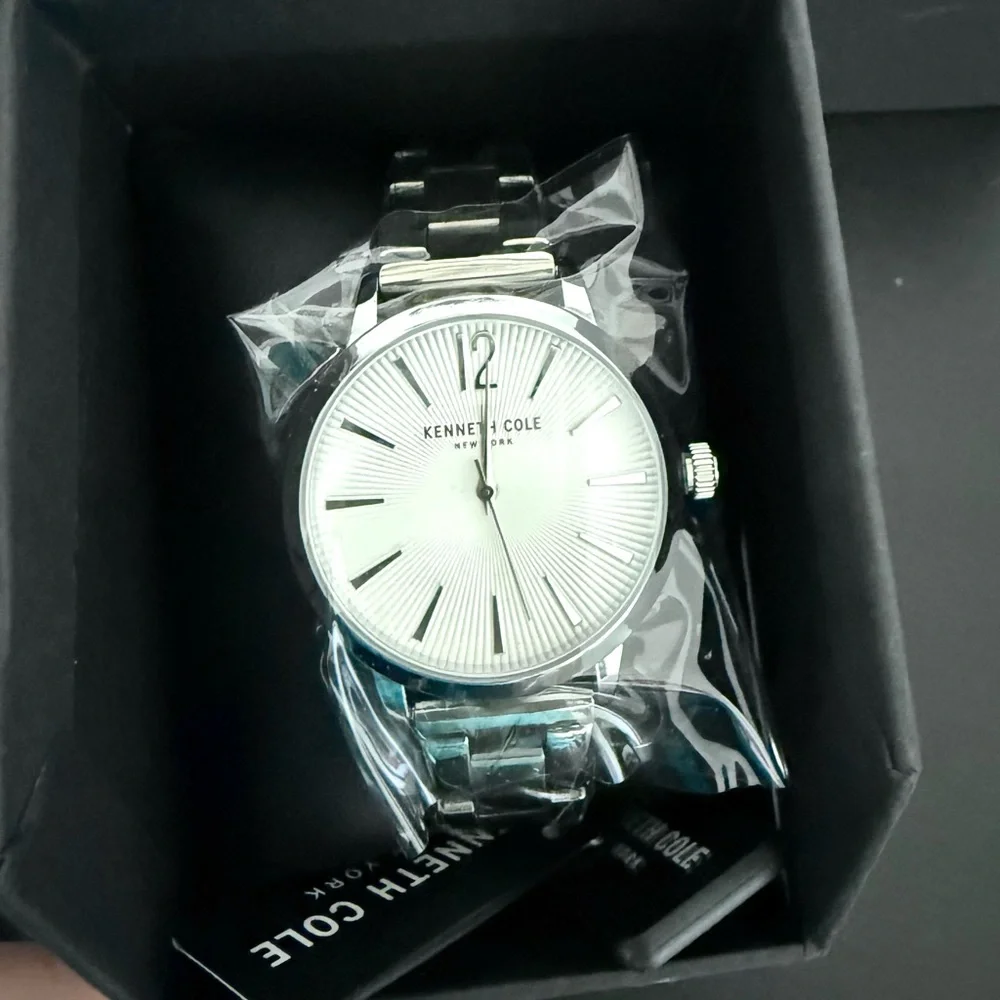 Kenneth Cole Three-Hand Quartz Bracelet Watch, 35mm